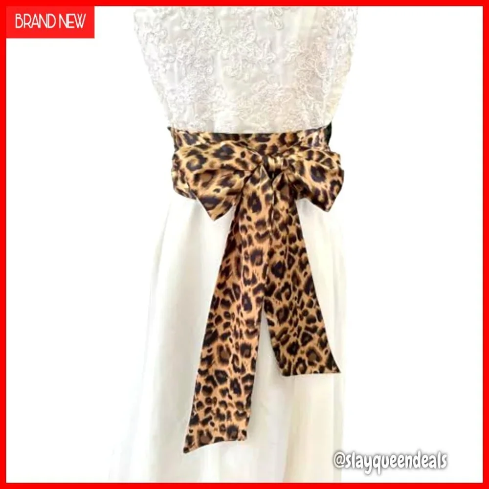 Satin Sash Belt for Wedding Dresses, 250cm Length, 9.5cm Width